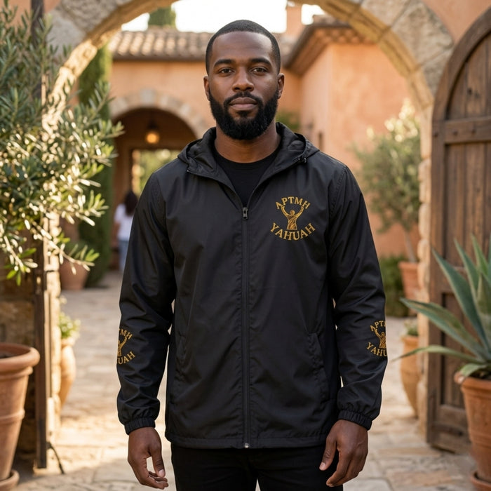 All Praise The Most High Yahuah (01–01) | Unisex Windbreaker | 4 colors