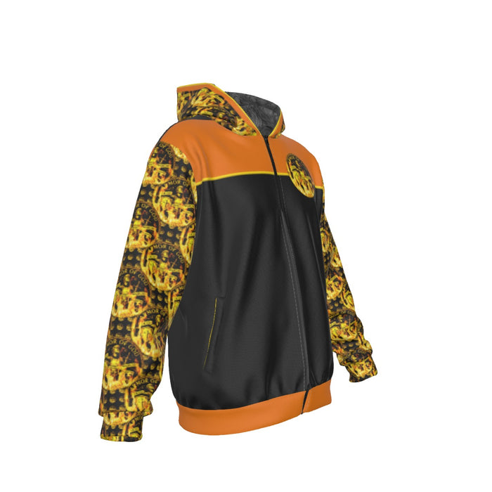 ARMOR OF GOD (01) | Men's Sherpa Fleece Zip Hoodie