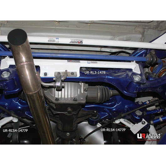 Barre inférieure arrière 3 points Ultra Racing HYUNDAI GENESIS COUPE (BK) 2.0T 2WD 2009-2016