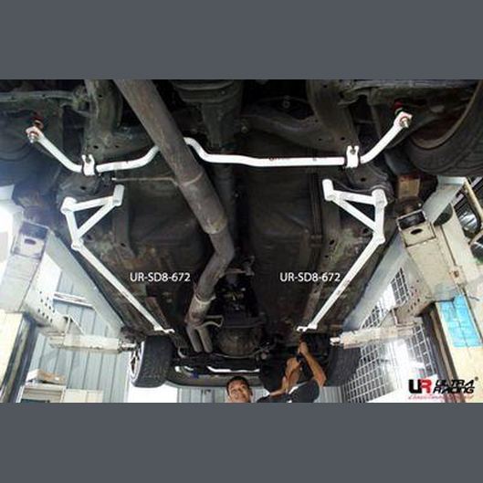 Barres latérales/de plancher Ultra Racing 2x 4 points NISSAN SILVIA (S13) 2.0T 2WD 1988-1994