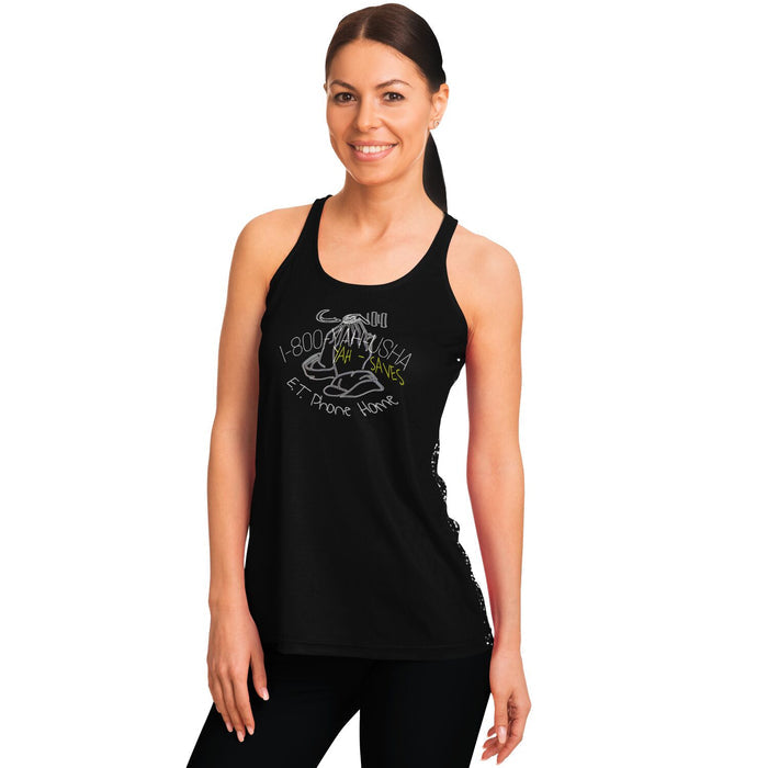 Call Heaven | Women's Flowy Racerback Tank Top