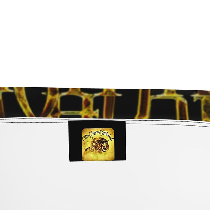 Camo Yahuah (02): Woven in Gold | Bandeau Top