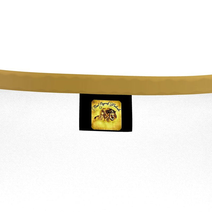Camo Yahuah (02): Woven in Gold | Scoop-Neck T-Shirt