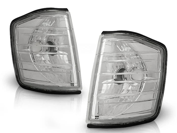 Clignotant avant chromé compatible avec MERCEDES W201/190 12.82-05.93
