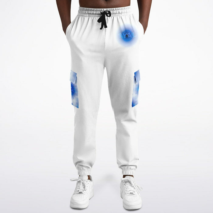 Creator Yahuah (01–01): Moon, Air & Water | Unisex Triblend Fleece Cargo Joggers