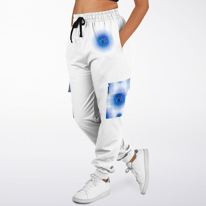 Creator Yahuah (01–01): Moon, Air & Water | Unisex Triblend Fleece Cargo Joggers