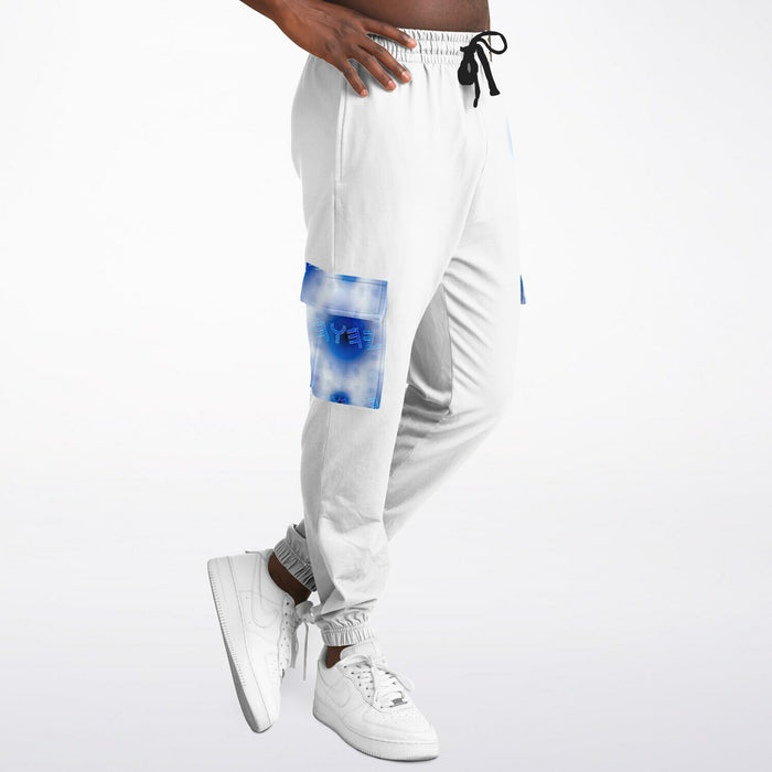 Creator Yahuah (01–01): Moon, Air & Water | Unisex Triblend Fleece Cargo Joggers