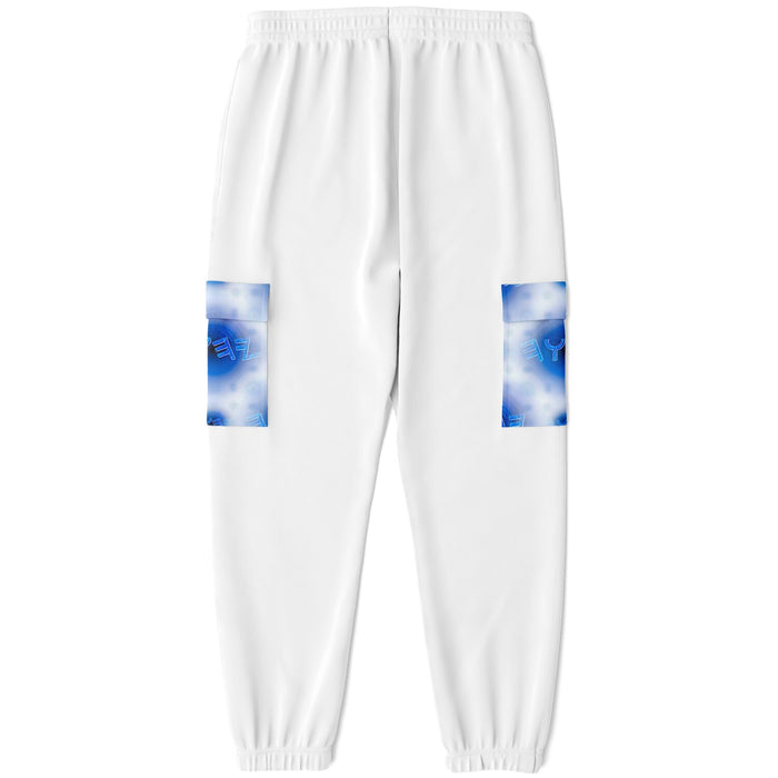 Creator Yahuah (01–01): Moon, Air & Water | Unisex Triblend Fleece Cargo Joggers