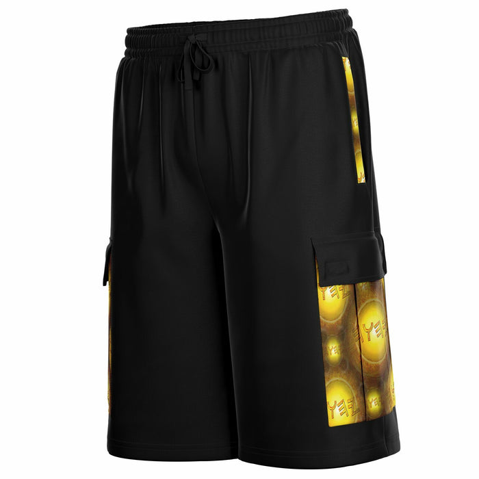 Creator Yahuah (01–02): Sun, Earth & Fire | Unisex  Heavyweight Cargo Shorts