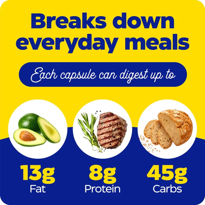what each capsule of digest complete probiotics can digest up to