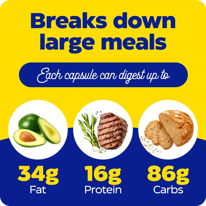 what each capsule of digest gold can digest up to