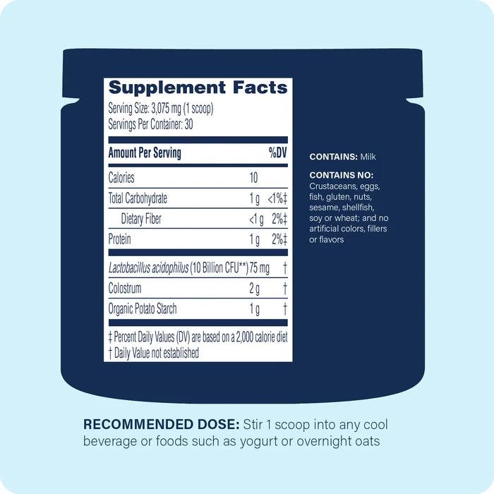 Enzyme Science Colostrum + Probiotics
