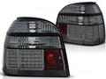 Feux arrière à LED fumés compatibles avec VW Golf 3 09.91-08.97