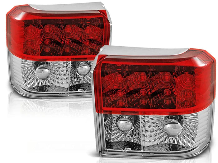 Feux arrière à LED rouge et blanc compatibles VW T4 90-03.03