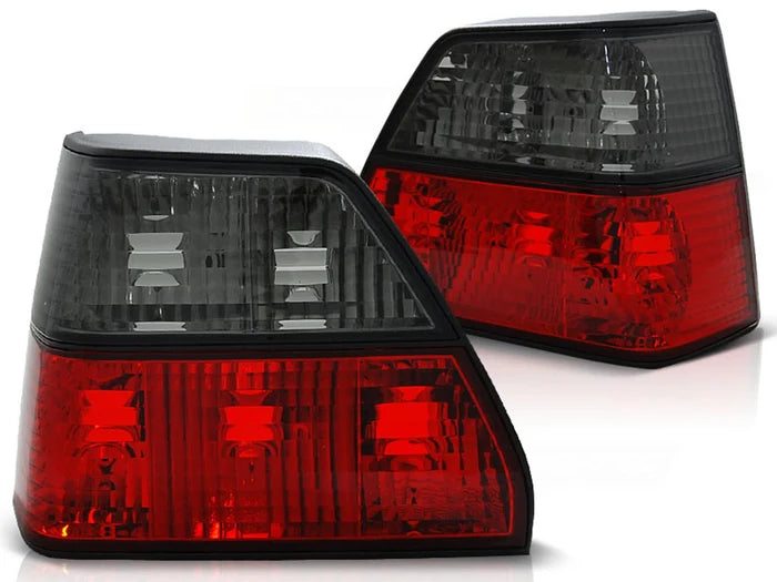 FEUX ARRIÈRE ROUGES FUMÉS compatibles avec VW GOLF 2 08.83-08.91
