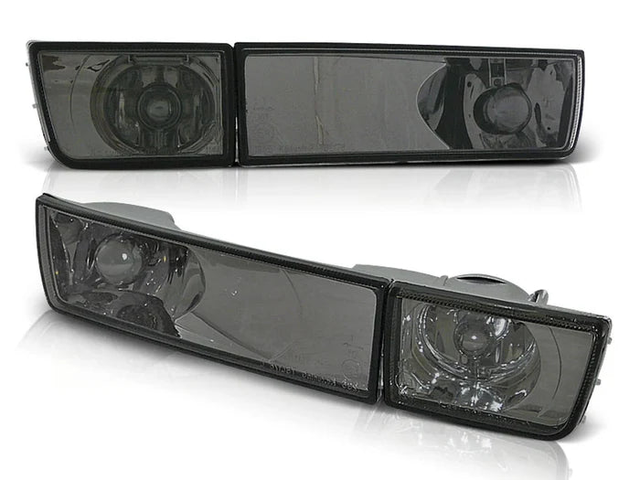 Feux de Clignotants avant avec antibrouillards fumés compatibles VW Golf 3 / Vento