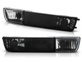Feux de Clignotants avant avec antibrouillards noirs compatibles VW Golf 3 / Vento
