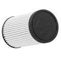 Filtre à air AEM DryFlow-; 3-1/2" FLG, 6"B, 5-1/8"T, 9"H-; BLANC (21-2049BF) - 21-2049BF