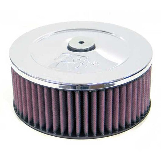 Filtre à air rond K&N - 2-5/16" FLG; 7"D; 4"H ASSY.W/VENT (60-1020) - 60-1020
