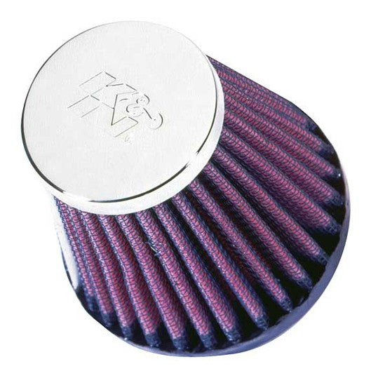 Filtre à air universel K&N à fixation par collier - 2"FLG, 3-1/8"B, 2"T, 3"H (RC-2580) - RC-2580