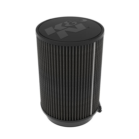 Filtre à air universel K&N à fixation par collier - 5" FLG, 6-1/2" OD; 9" H (RU-3127HBK) - RU-3127HBK