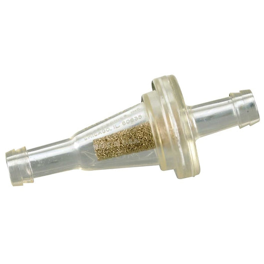 Filtre à carburant K&N en bronze poreux fritté - Filtre à essence en ligne 1/4 SINGLEPAC (81-0221) - 81-0221
