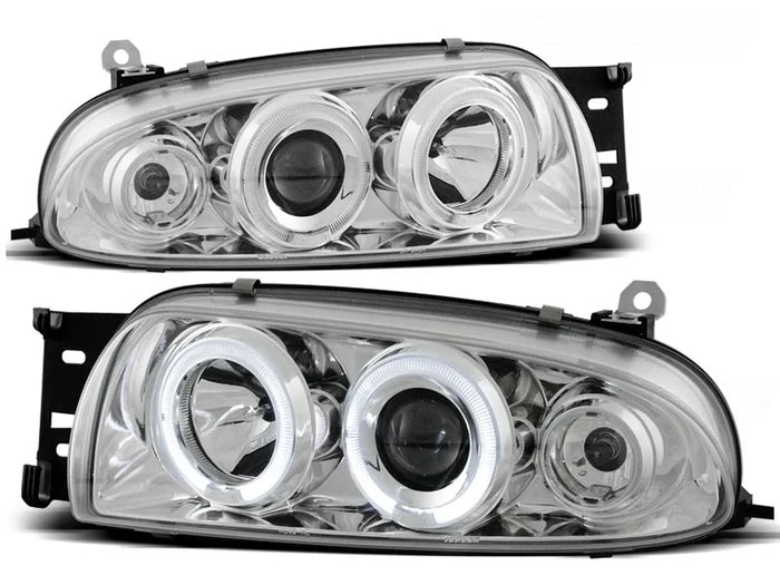 FORD FIESTA MK4 10.95-08.99 ANGEL EYES CHROMÉ