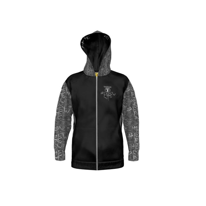 Hebrew Life (01–01) | Unisex Zip Hoodie