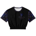 Hebrew Life (01–02) | Fashion Triblend Cropped Short-Sleeve Sweatshirt