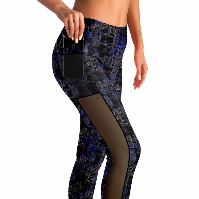 Hebrew Life (01–02) | Mesh Pocket Leggings