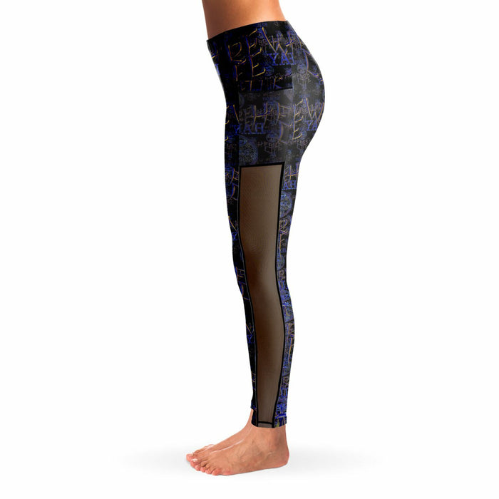 Hebrew Life (01–02) | Mesh Pocket Leggings