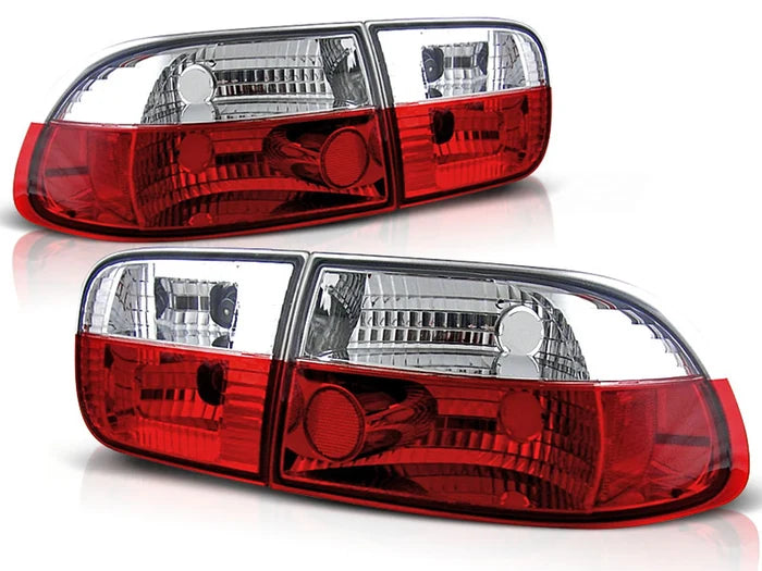 HONDA CIVIC 09.91-08.95 2D/4D ROUGE BLANC