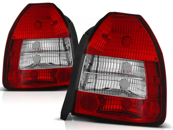 HONDA CIVIC 09.95-02.01 3D ROUGE BLANC
