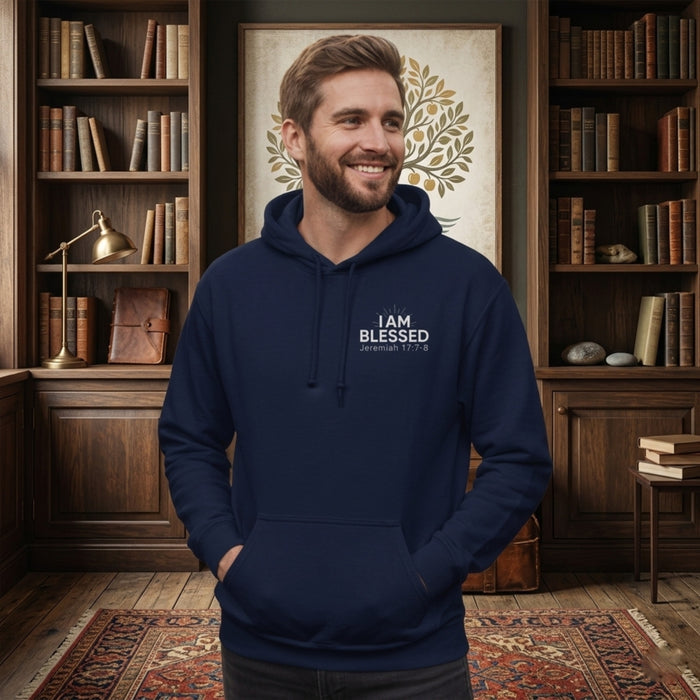 I AM BLESSED (01–01) | Unisex Heavyweight Hoodie | 6 Colors