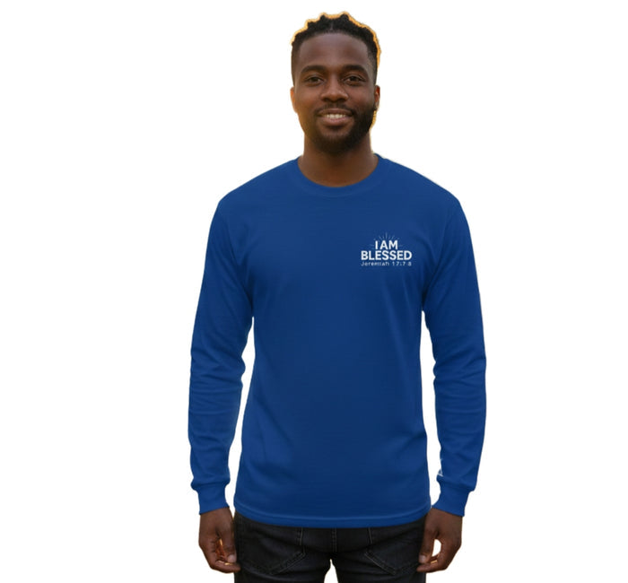 I AM BLESSED (01–01) | Unisex Long Sleeve T-Shirt | 4 Colors
