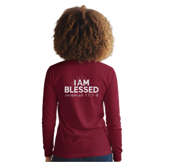 I AM BLESSED (01–01) | Unisex Long Sleeve T-Shirt | 4 Colors