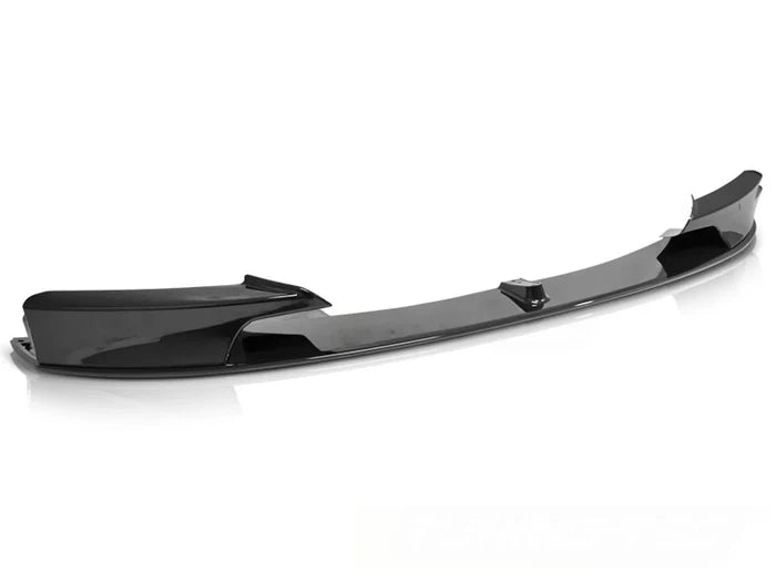 Lame de pare-chocs avant style performance noir brillant compatible BMW F30/F31 11-18
