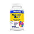 A bottle of Enzymedica Magnesium Mind dietary supplement, which is designed to support sleep, daily stress, and cognition.