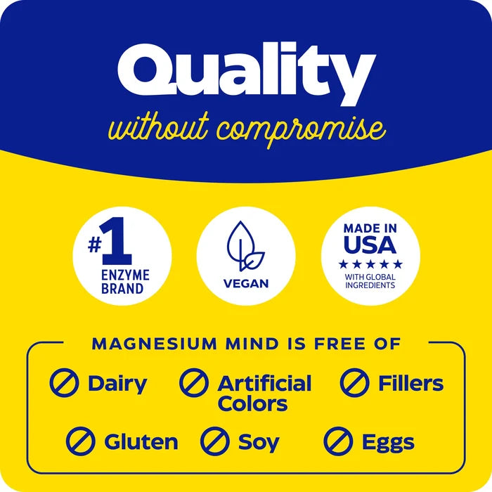 quality without compromise with magnesium mind