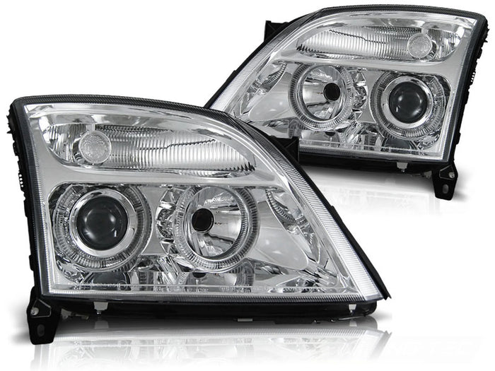 OPEL VECTRA C 04.02-08.05 ANGEL EYES CHROME