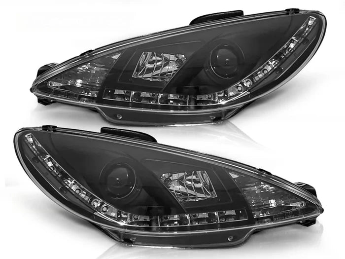 PEUGEOT 206 10.98-02 NOIR CLAIR DE JOUR