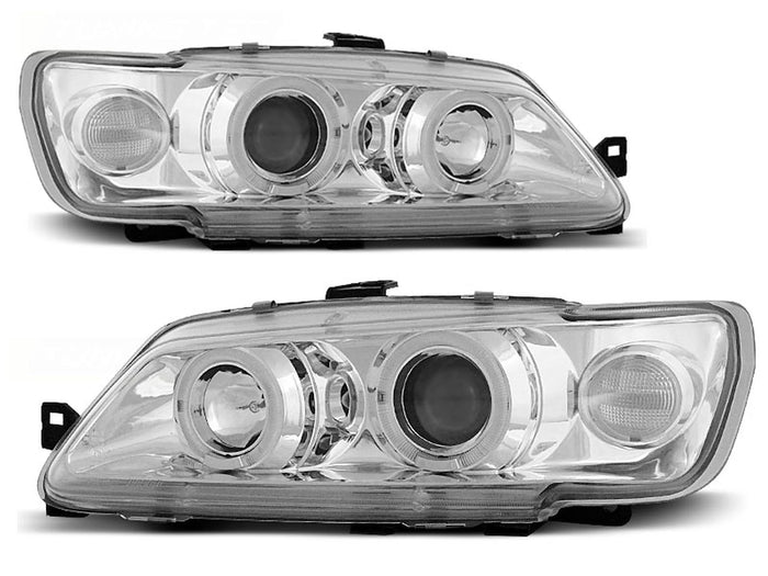 PEUGEOT 306 02.93-04.97 ANGEL EYES CHROME