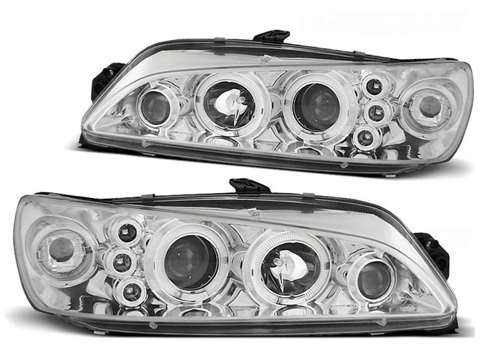 PEUGEOT 306 05.97-03.01 ANGEL EYES CHROME