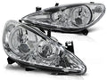 PEUGEOT 307 04.01-06.05 ANGEL EYES CHROME