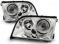 Phares chromés compatibles avec Mercedes W140 Classe S (03.91-10.98)