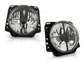 Phares chromés compatibles avec VW Golf II 83-91