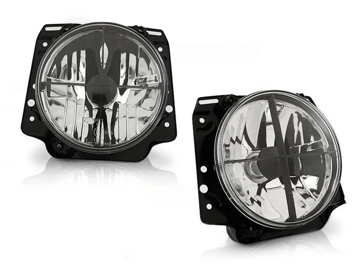 Phares chromés compatibles avec VW Golf II 83-91