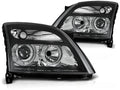 Phares Opel Vectra C 04.02-08.05 Angel Eyes noirs