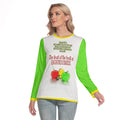 Righteousness (01): Reflections in Glass, Light, and Covenant | Women's Round-Neck Long-Sleeve T-Shirt
