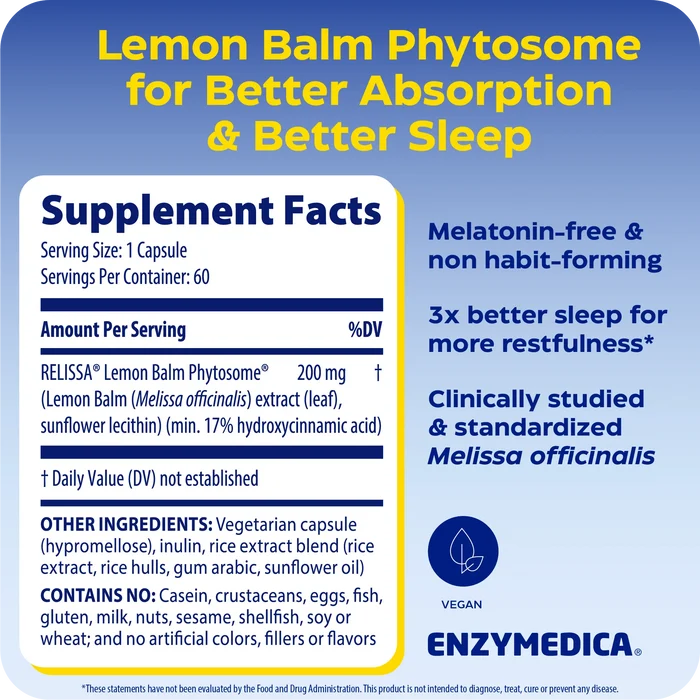 Sleep & Stress Lemon Balm Phytosome®
